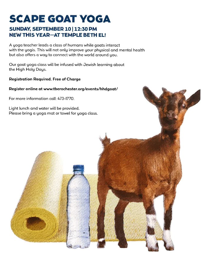 Scape Goat Yoga 5784