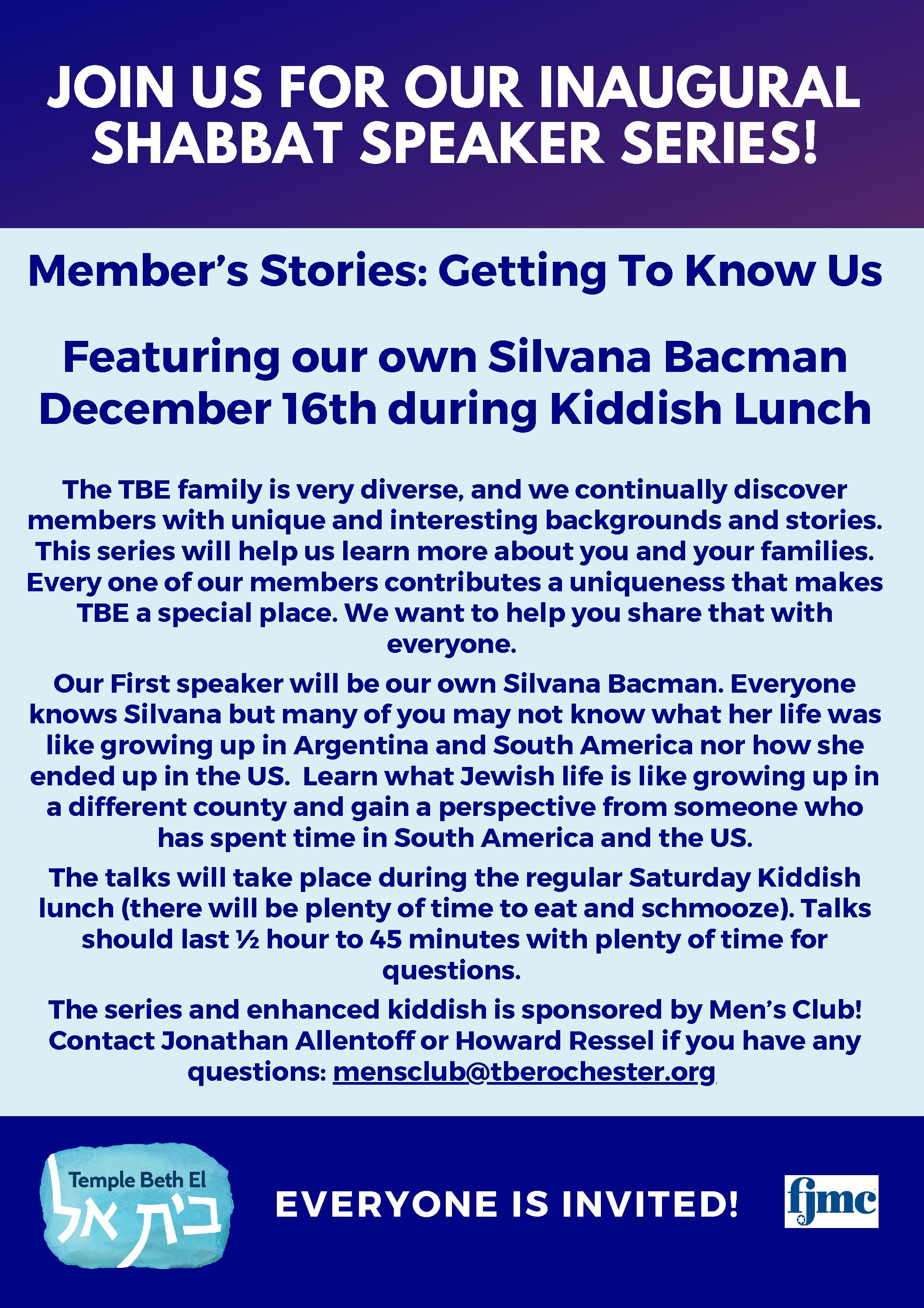 Member's Stories: Getting to Know Us