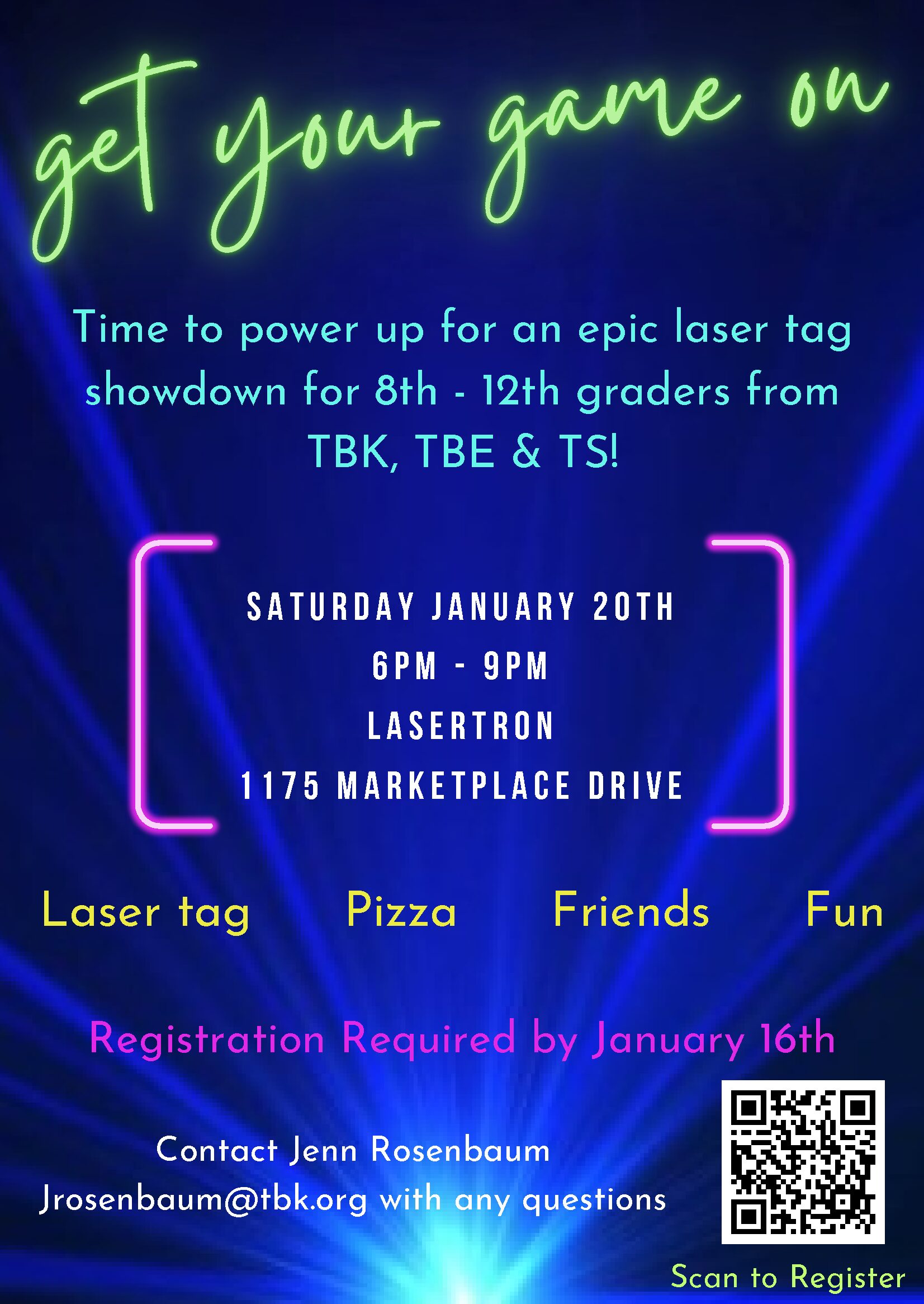 High School Lasertron Event