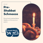 Pre-Shabbat Schmooze