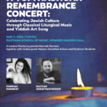Yom HaShoah Lecture Recital at Eastman