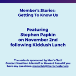 Member's Stories Kiddush Talk