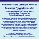 Member's Stories Kiddush Talk