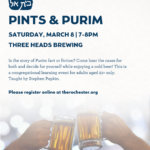 Pints & Purim
