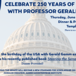 Celebrate 250 Years of America with Dr. Gerald Gamm