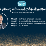 Rabbi Bitran Retirement Weekend- Shacharit Services