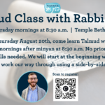 Talmud Class with Rabbi Klein
