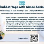 Shabbat Yoga with Aimee Senise