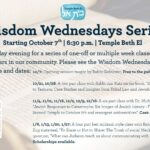 Wisdom Wednesdays Series