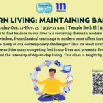 Modern Living: Maintaining Balance